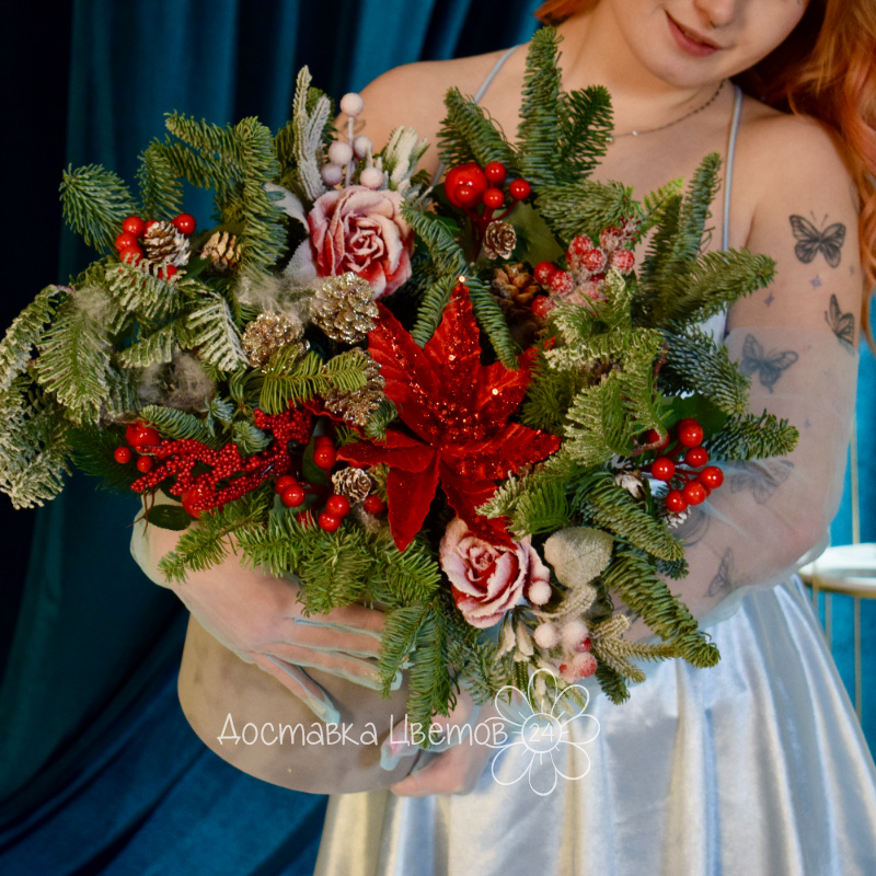 Сборная композиция &laquo;Краски зимы&raquo; 2