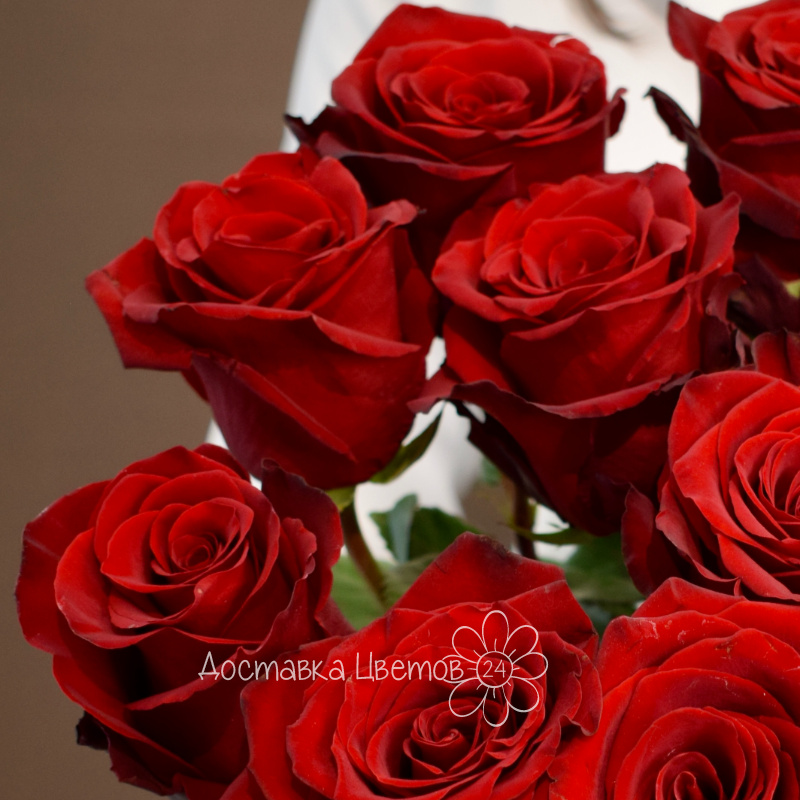 Букет 11 красных роз  1