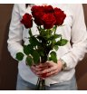 Букет 7 роз красных
