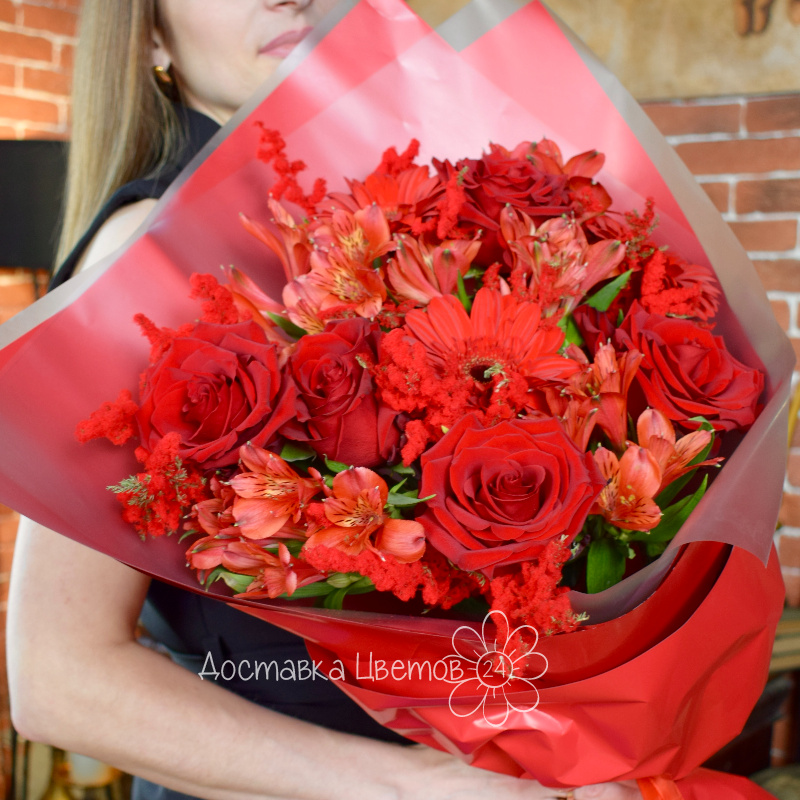 Букет &laquo;Безумная страсть&raquo; 1