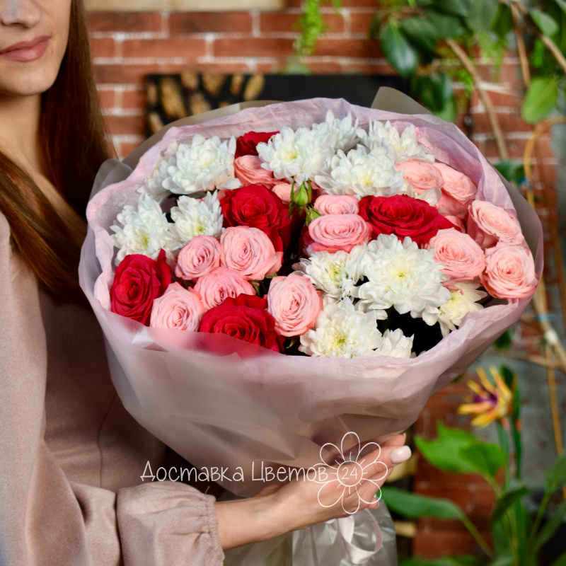 Букет &laquo;Пудра&raquo;