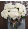 Букет 5 белых хризантем 2